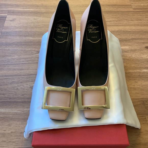 Pink Belle Trompette In Patent Leather Pumps - Picture 3 of 6